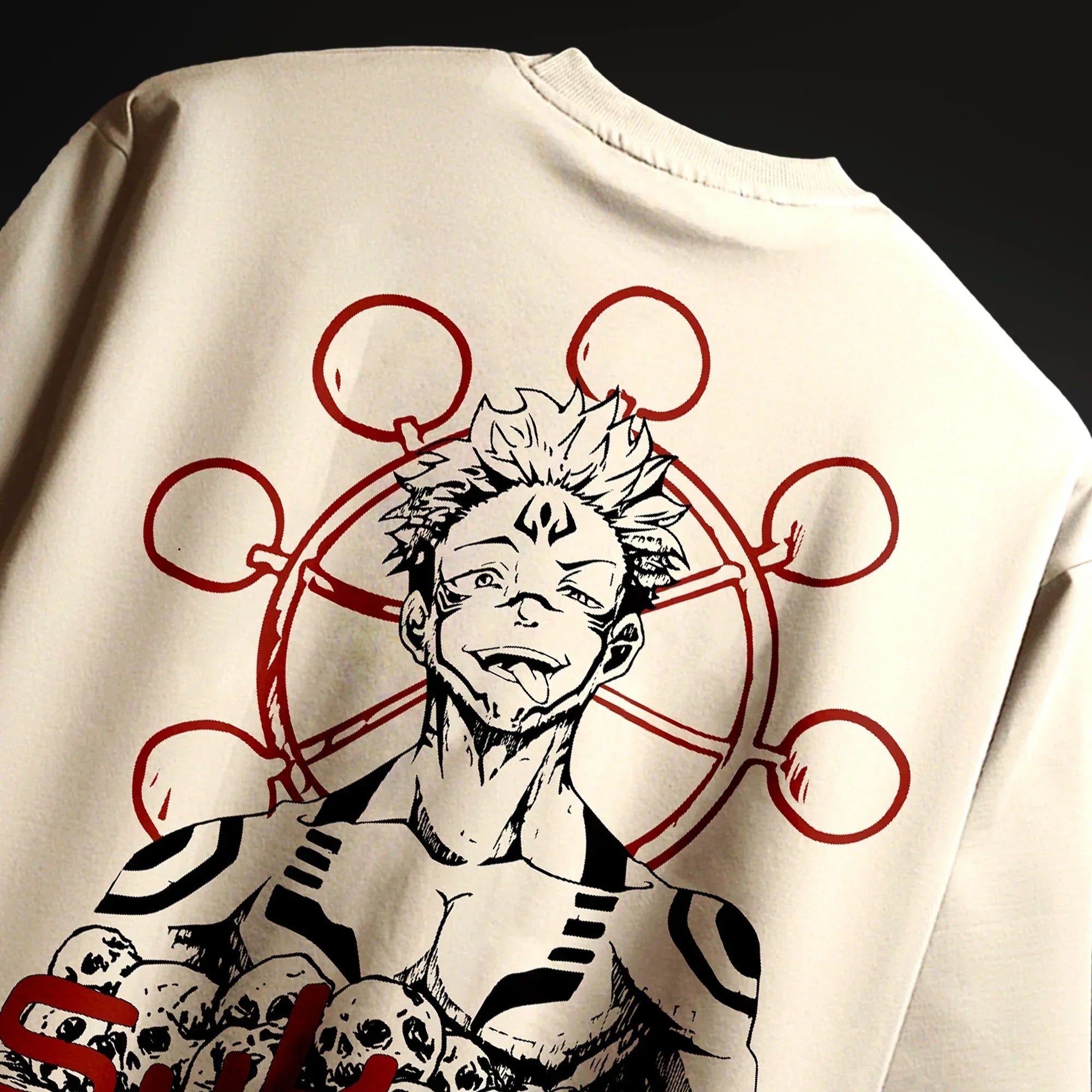 Sukuna - Jujutsu Kaisen - Oversized Tshirt - Krylln