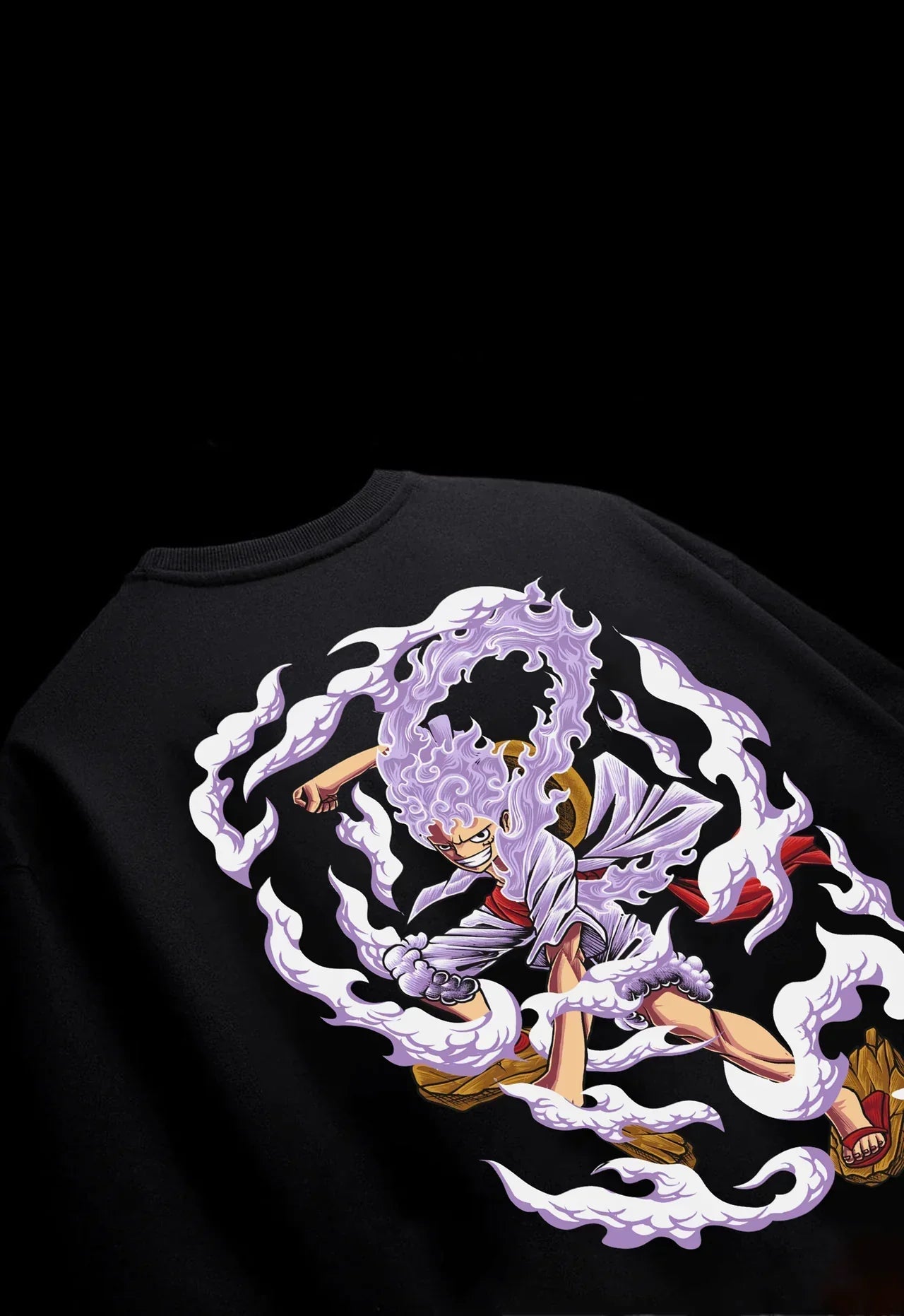 Luffy Gear 5 T-shirt (Oversized - Krylln