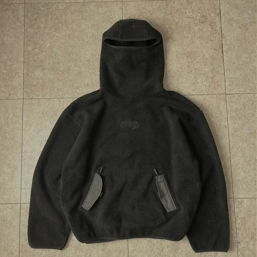 TRIBAL BALACLAVA HOODIE - Krylln