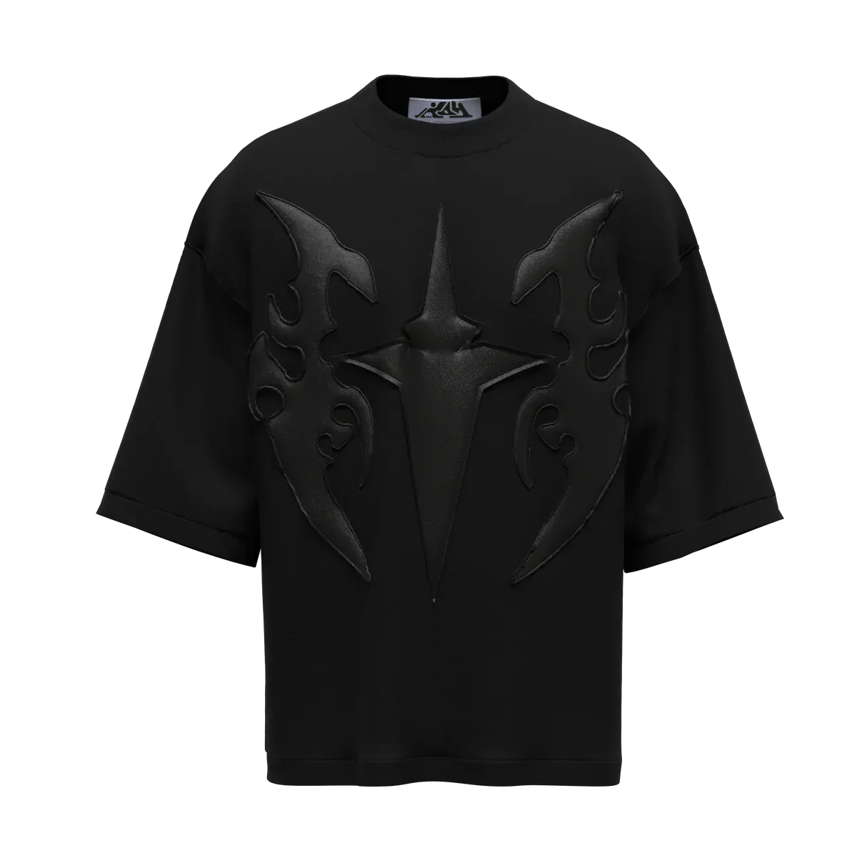 TRIBAL LEATHER PATCHWORK TEE° - Krylln