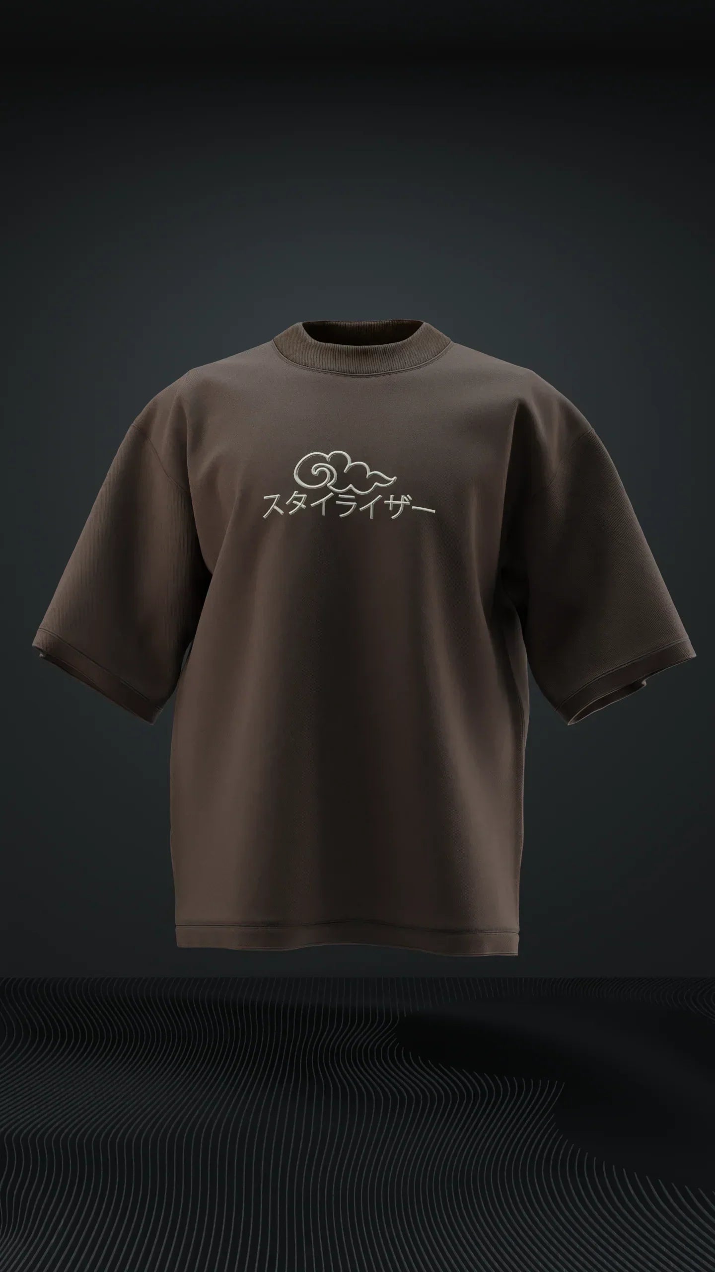 Japanese Dragon Oversized T Shirt - Krylln