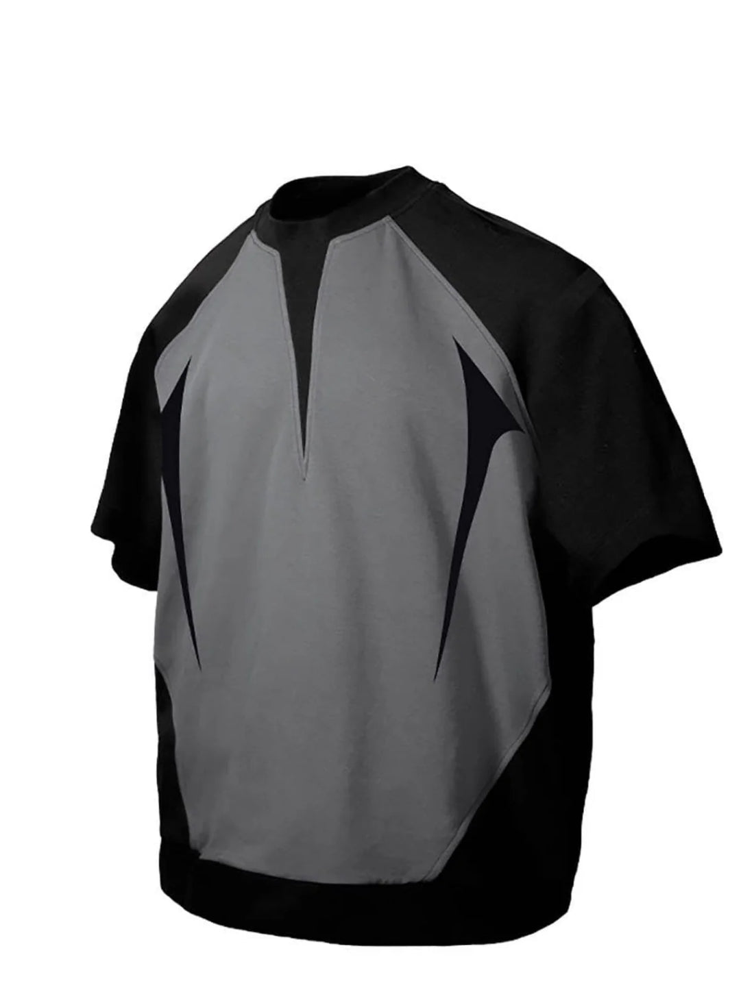 KRYLLN’S RAGLAN PANELED TEE - Krylln